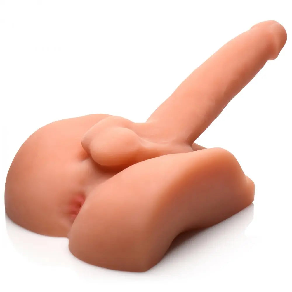 Male Torso Sex Doll Both Ways Ben Masturbator and Rideable Dildo Combo  Masturbators