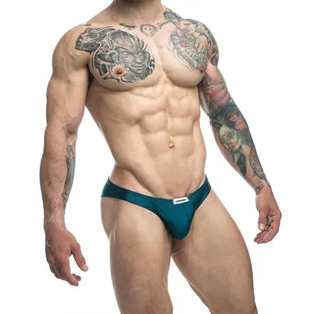 MaleBasics JUSTIN + SIMON Classic Bikini Opal L  Men - Underwear