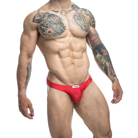 MaleBasics JUSTIN + SIMON Classic Bikini Red 2XL  Men - Underwear