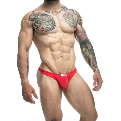 MaleBasics JUSTIN + SIMON Classic Tanga Red 2XL  Men - Underwear