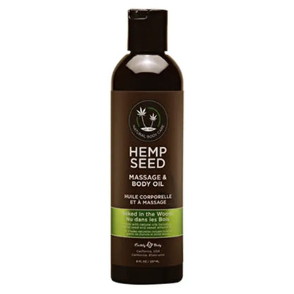 Massage Oil Naked in the Woods Scent 8 fl oz / 237 ml  Lubes, Lotions and Accessories