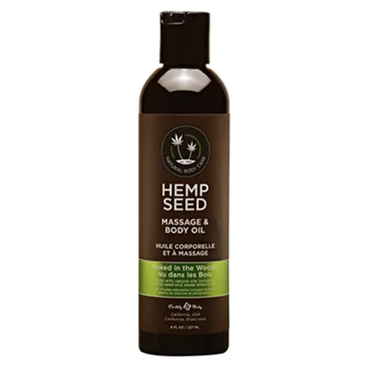 Massage Oil Naked in the Woods Scent 8 fl oz / 237 ml  Lubes, Lotions and Accessories