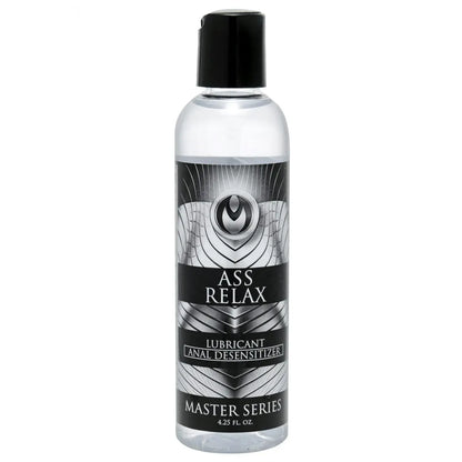 Master Series Ass Relax Desensitizing Lubricant - 4.25 oz Anal Lube  Lubes, Lotions and Accessories