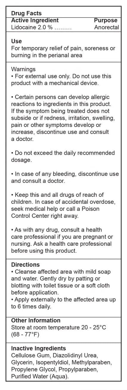 Master Series Ass Relax Desensitizing Lubricant - 4.25 oz Anal Lube  Lubes, Lotions and Accessories