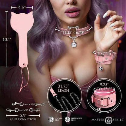 Master Series Kitty Bondage Set BDSM Pet Play  Bondage Kits