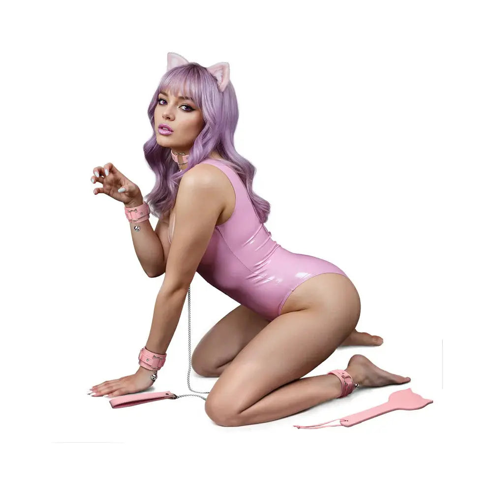 Master Series Kitty Bondage Set BDSM Pet Play  Bondage Kits