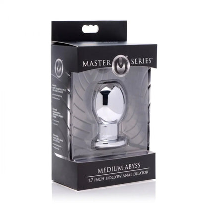 Medium Abyss Hollow Anal Dilator Metal Anal Stretcher Butt Plug  Hollow Anal Plug