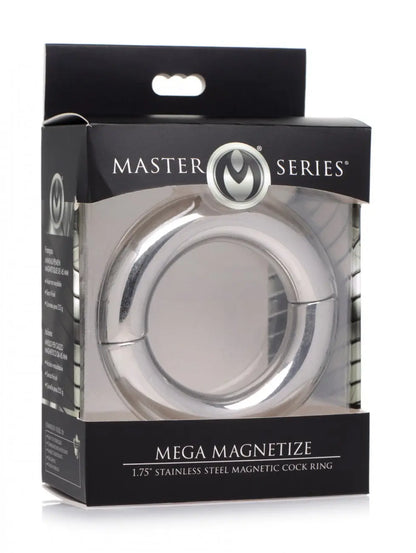 Mega Magnetize Stainless Steel Magnetic Cock Ring Sex Toy  Cock Rings