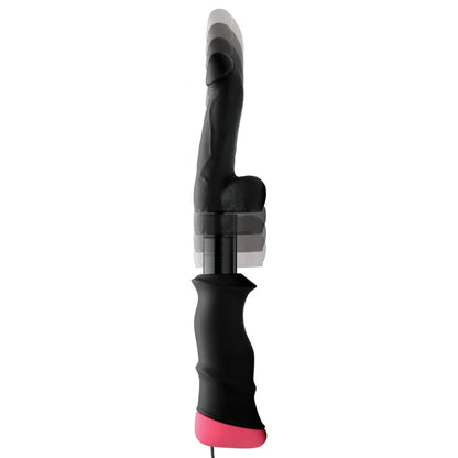 Mega-Pounder Hand-held Thrusting Dildo Silicone Sex Toy  Thrusting Dildo