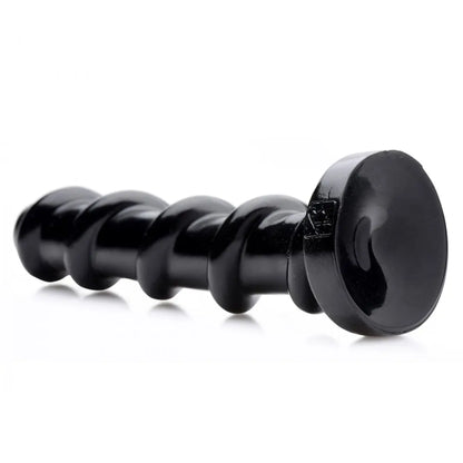 Mighty Screw 9.5 Inch Textured Dildo Sex Toy with Ridges  Huge Dildos