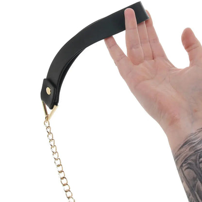 Milan Collection BDSM Collar with Bondage Leash  Collars and Leads