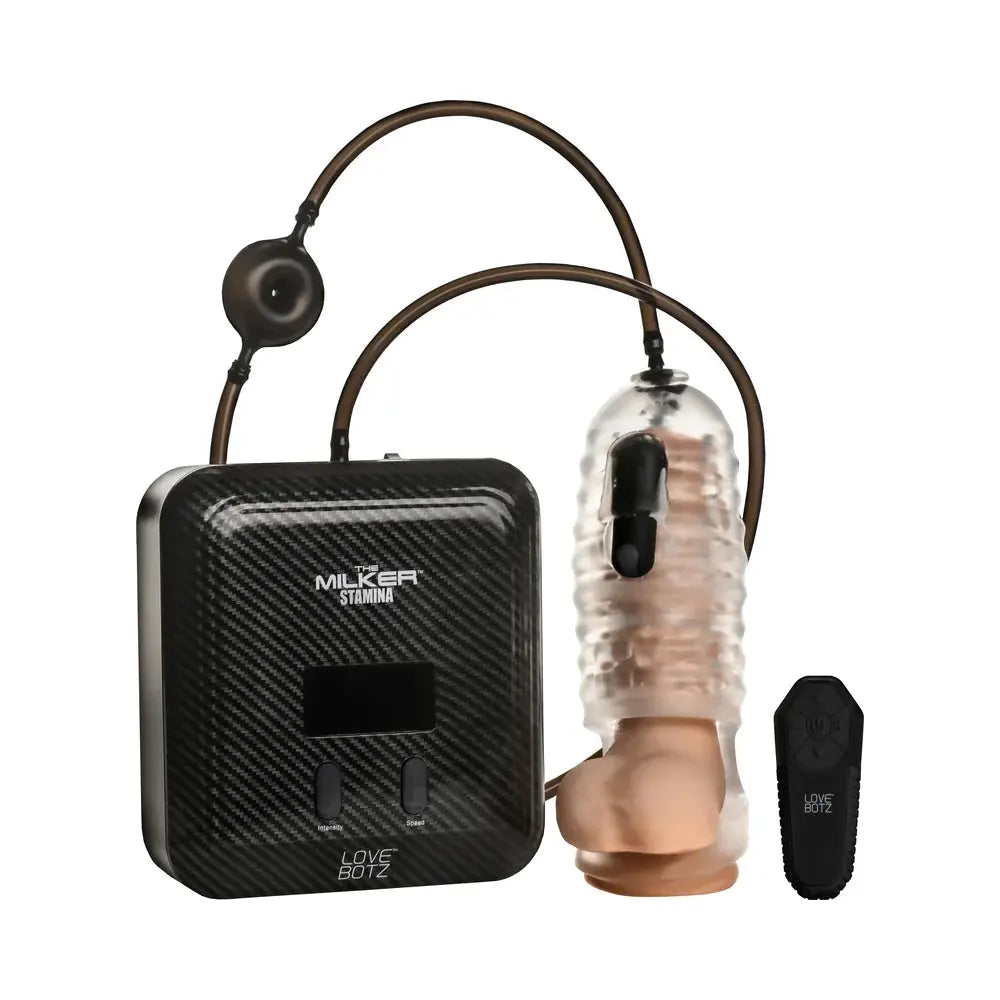 Milker Stamina Automatic Stroker - Sexual Stamina Builder Sex Toy for Men  Automatic Stroker