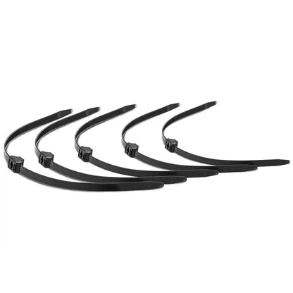 Misbehaved Black Zip Tie Police Cuffs - 5 Pack  Restraints and Cuffs