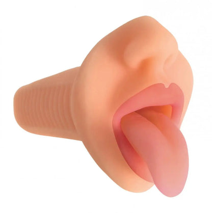 Mistress Courtney Vibrating Mouth Stroker  Manual Stroker