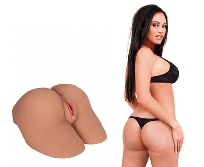 Mistress Mia Backdoor Butt Ass Masturbator - Tan  Sex Toy for Men