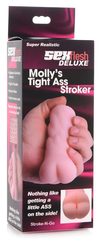 Mollys Tight Ass Stroker Sex Toy for Men  Manual Stroker