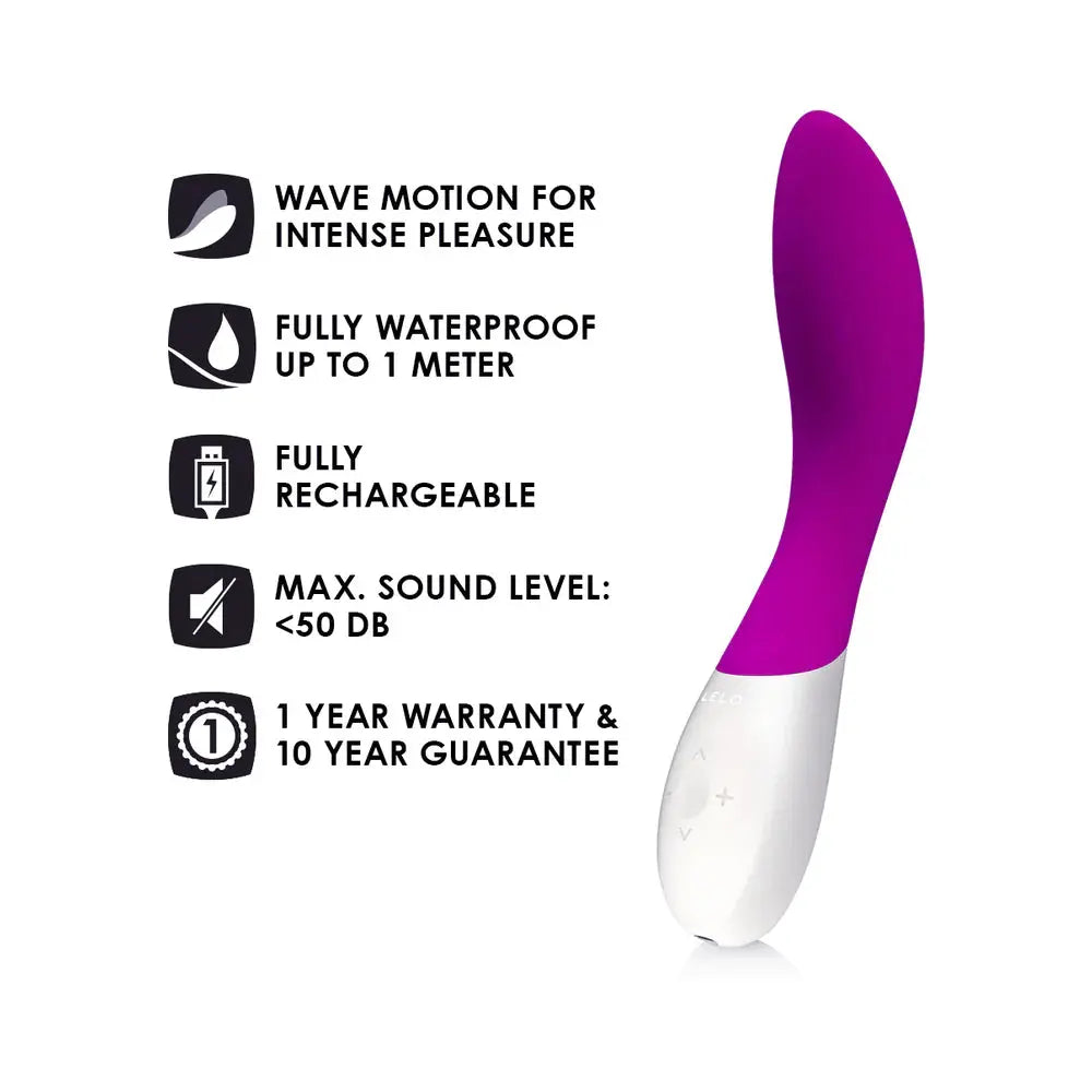 Mona Wave G-Spot Vibrator Sex Toy for Women Deep Rose  G-Spot Vibrator