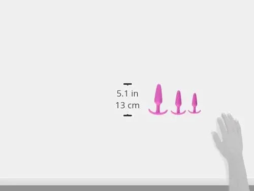 Mood Naughty Silicone Anal Trainer Set Pink  Anal - Kits