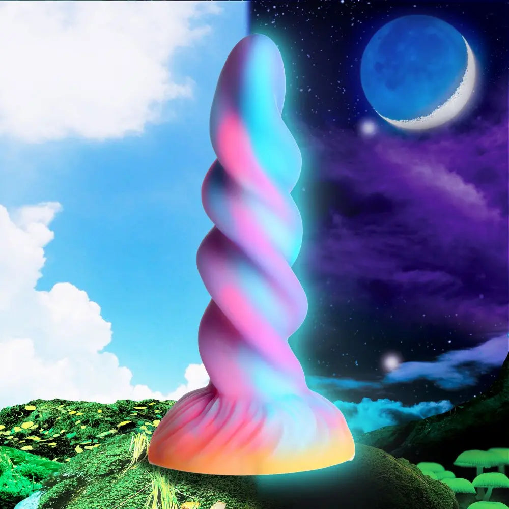 Moon Rider Glow-in-the-Dark Pegasus Horn Dildo  Pegasus Dildo