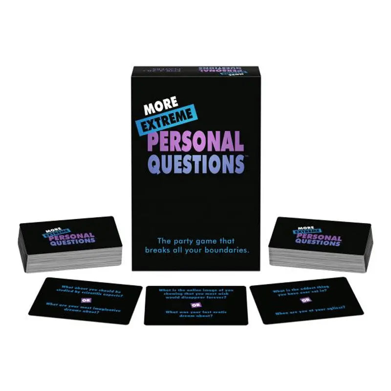 More Extreme Personal Questions Game  Games - Adult Party Games