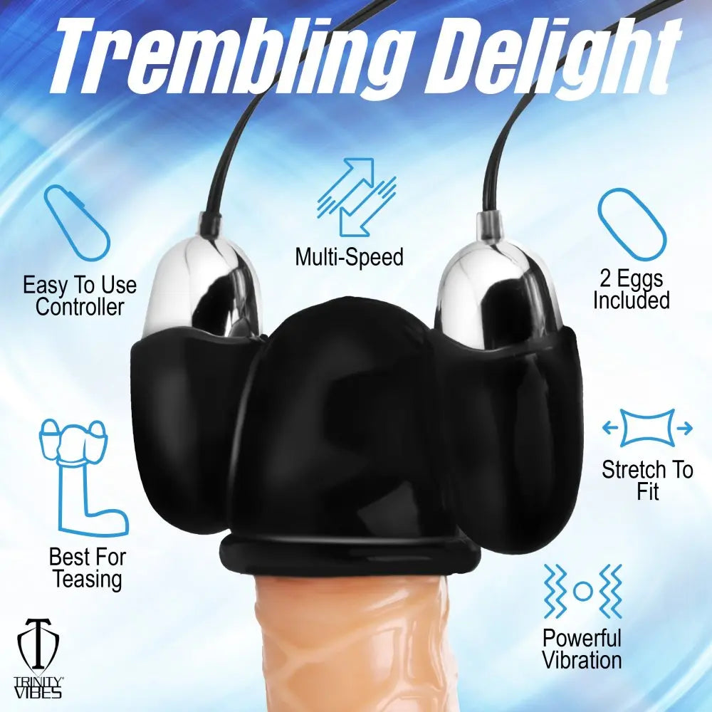 Multi Speed Vibrating Penis Head Teaser Penis Vibrator  Vibrating Toys