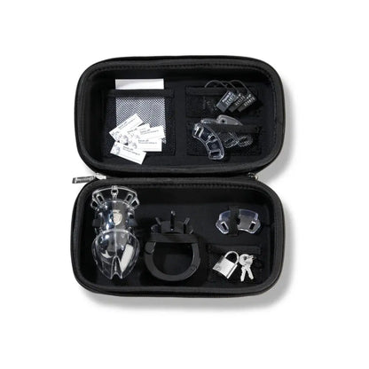 Mystim Pubic Enemy No 2 Electrosex Cock Cage with Urethral Sound  Electro