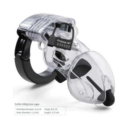 Mystim Pubic Enemy No 2 Electrosex Cock Cage with Urethral Sound  Electro