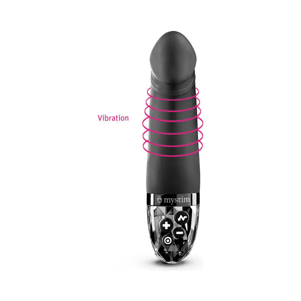 Mystim Real Deal Neal eStim Vibrator Black  Fetish - ElectroStim