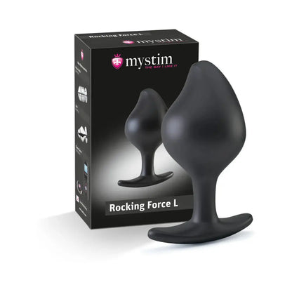 Mystim Rocking Force E-Stim Anal Plug Large Electrosex Butt Plug  E-Stim Anal Plug