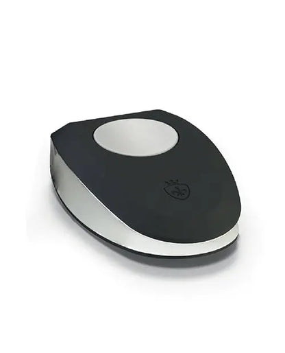 Mystim Rocking Vibe Silicone E-Stim Butt Plug Small - Black  Electro