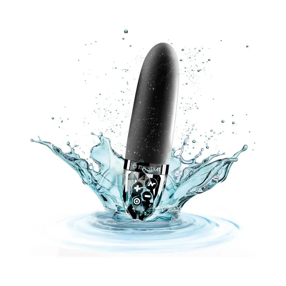 Mystim Sleak Freak E-Stim Vibrator Electrosex Bullet Vibrator Black  E-Stim Vibrator