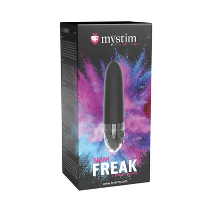 Mystim Sleak Freak E-Stim Vibrator Electrosex Bullet Vibrator Black  E-Stim Vibrator