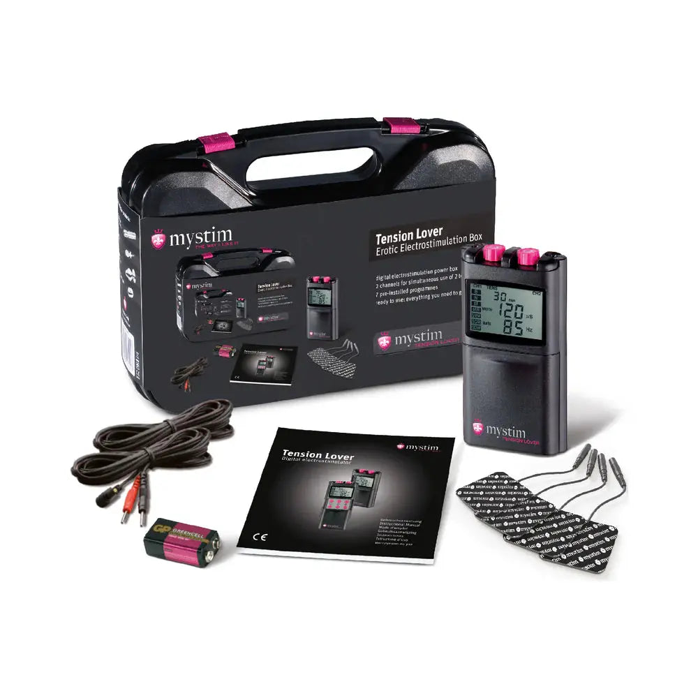Mystim Tension Lover Digital Nerve Stimulator Erotic Electrosex Power Box  Electro