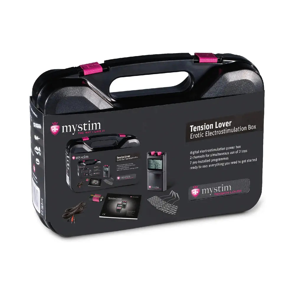 Mystim Tension Lover Digital Nerve Stimulator Erotic Electrosex Power Box  Electro