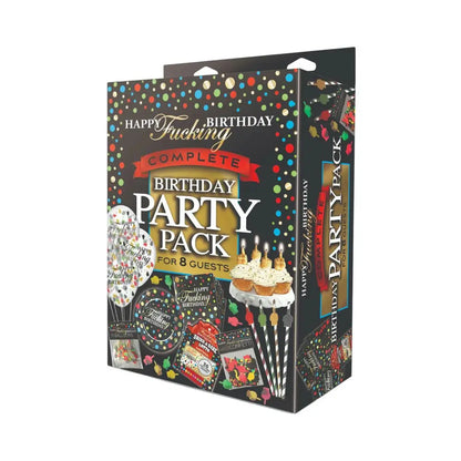 NSFW Birthday Party Pack Happy F*****g Birthday Party Pack  Novelties - Party Supplies