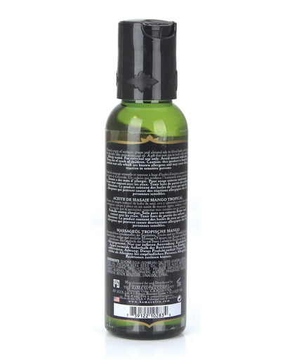 Naturals Massage Oil Tropical Mango (2oz)  Lubes, Lotions and Accessories