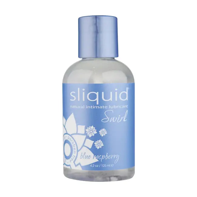 Naturals Swirl - Blue Raspberry 4.2 oz  Lubes, Lotions and Accessories