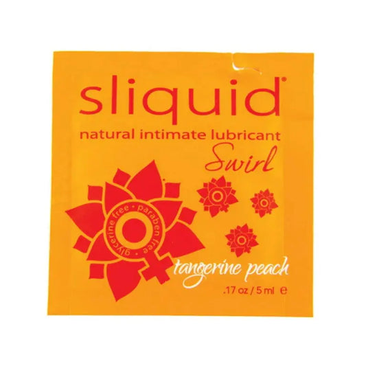 Naturals Swirl Pillows - Tangerine Peach 0.17 oz  Lubes, Lotions and Accessories