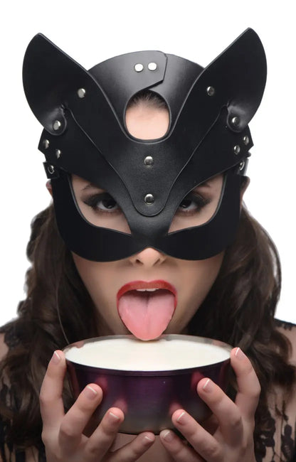Naughty Kitty Cat BDSM Mask  BDSM Pet Play