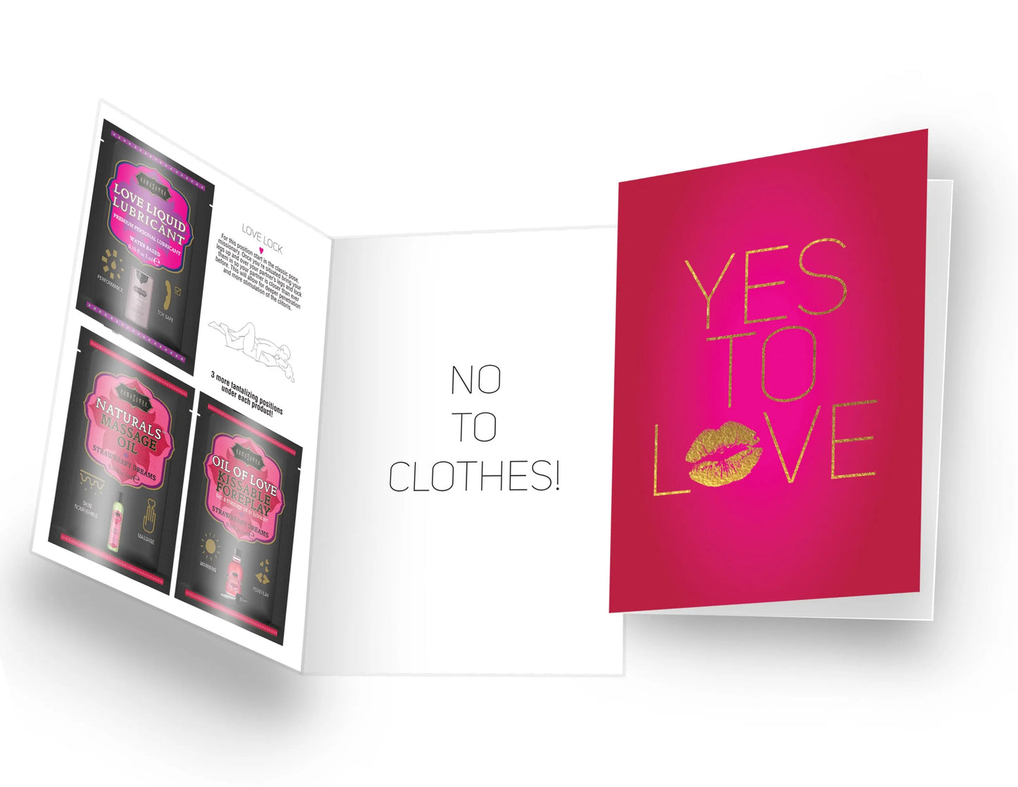 Naughty Notes Yes To Love...No To Clothes!  Accessories / Miscellaneous