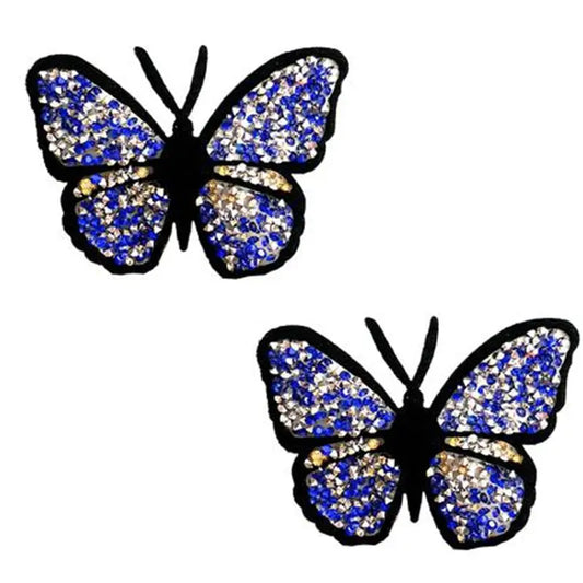 Neva Nude Bedazzled Butterfly Jewel Nifty Nipztix 2 wears  Lingerie - Pasties and Tassels