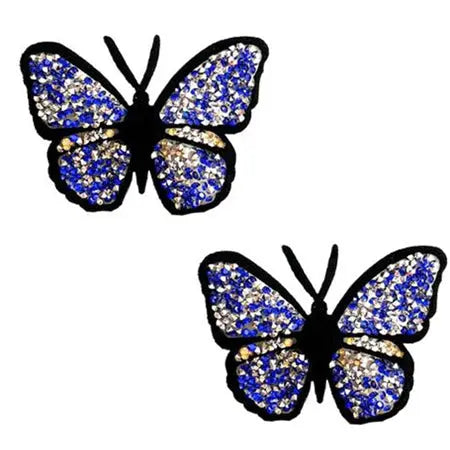 Neva Nude Bedazzled Butterfly Jewel Nifty Nipztix 2 wears  Lingerie - Pasties and Tassels