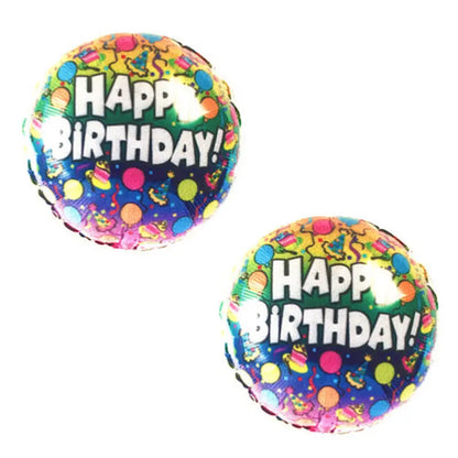 Neva Nude Pasty Happy Birthday Balloon  Lingerie - Pasties and Tassels