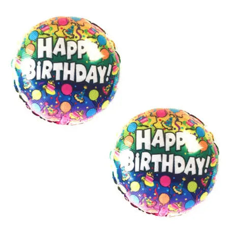 Neva Nude Pasty Happy Birthday Balloon  Lingerie - Pasties and Tassels