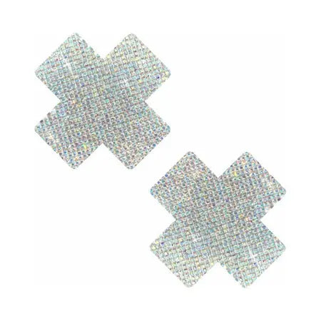 Neva Nude Pasty Razzle Dazzle Crystal Jewel Sparkle X Factor  Lingerie - Pasties and Tassels