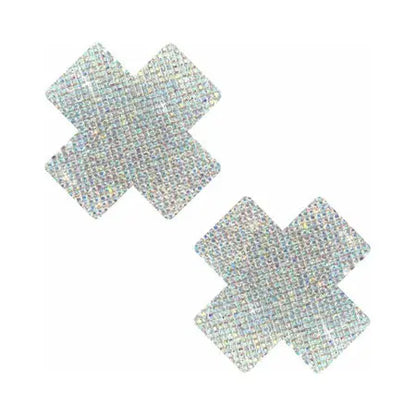 Neva Nude Pasty Razzle Dazzle Crystal Jewel Sparkle X Factor  Lingerie - Pasties and Tassels