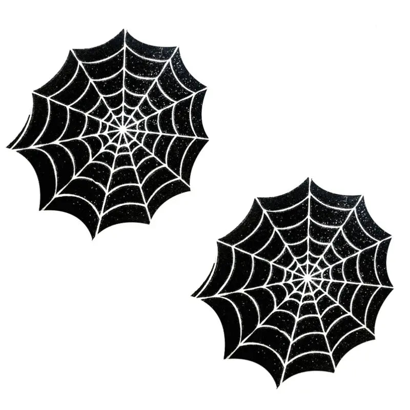 Neva Nude Pasty Spider Web  Lingerie - Pasties and Tassels