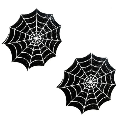 Neva Nude Pasty Spider Web  Lingerie - Pasties and Tassels