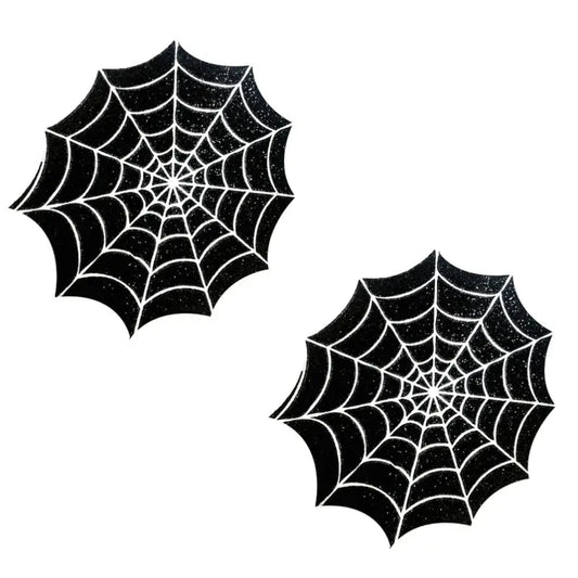 Neva Nude Pasty Spider Web  Lingerie - Pasties and Tassels