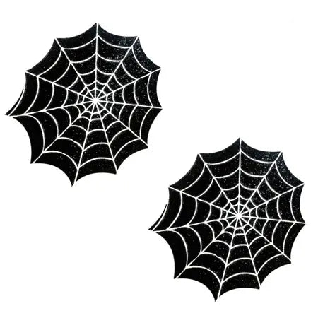 Neva Nude Pasty Spider Web  Lingerie - Pasties and Tassels